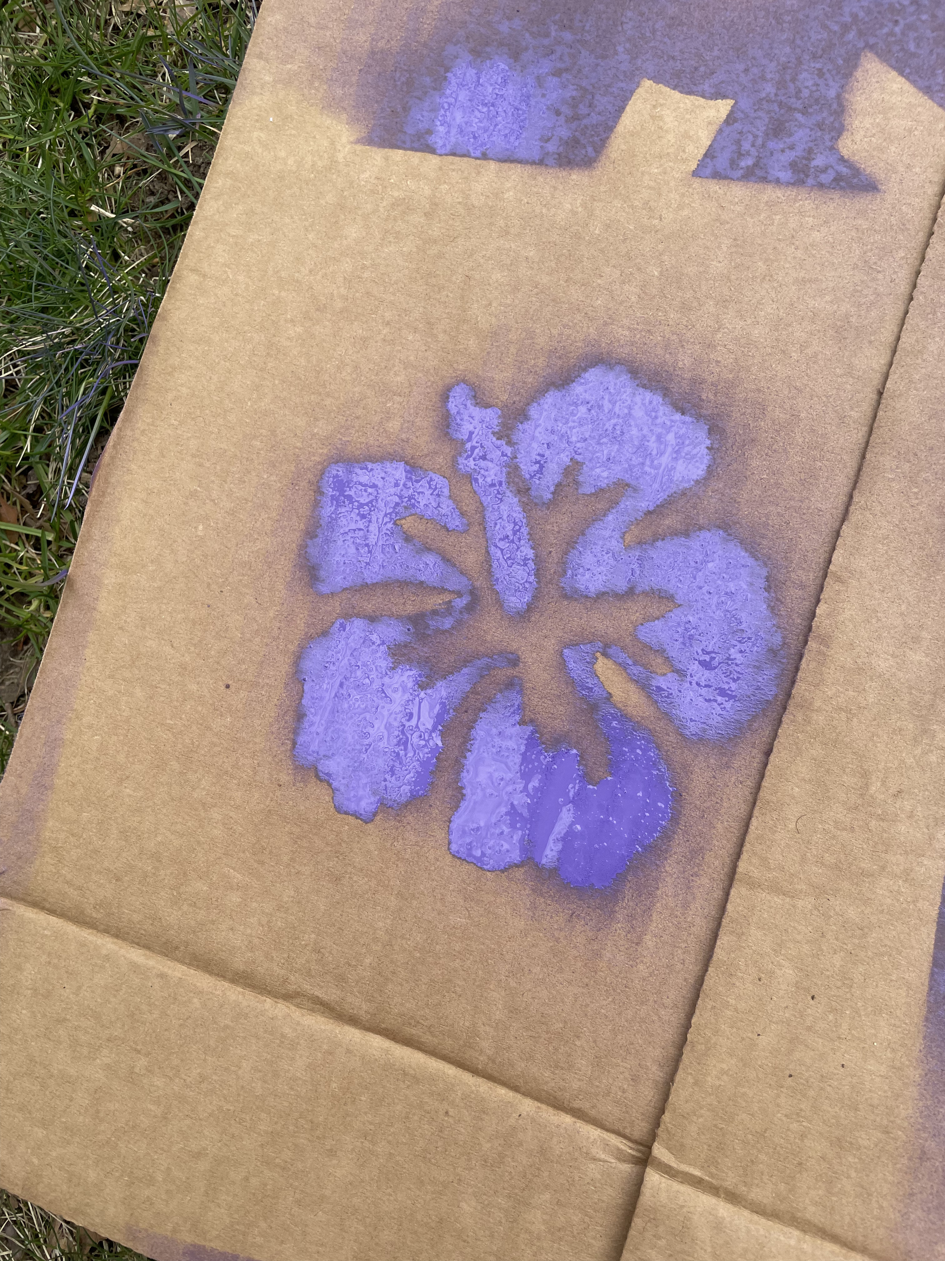 Purple Flower build result